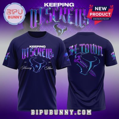 Houston Texans Honor All-Time DJ Screw Navy Hoodie