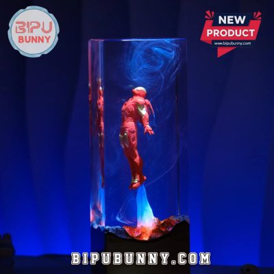 Iron-Man Lamp, Resin Night Light
