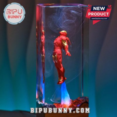 Iron-Man Lamp, Resin Night Light