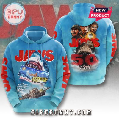 Jaws 50 Year Anniversary 3D Shark Shirt