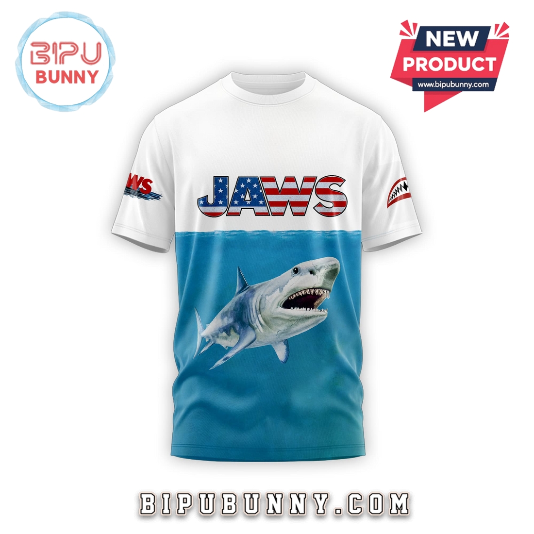 Jaws – Happy 4th Of July 2025 Loafer Shoes Jaws – Happy 4th Of July 2025 Loafer Shoes