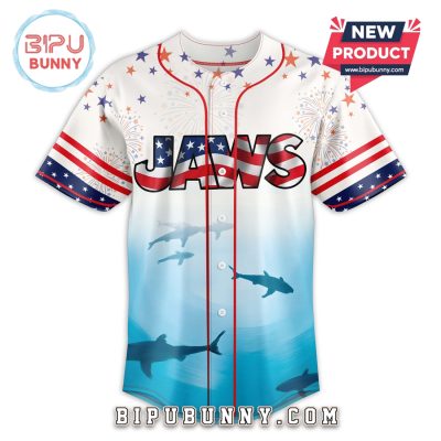 Jaws We’ve Got A Panic On Our Hands Baseball Jersey