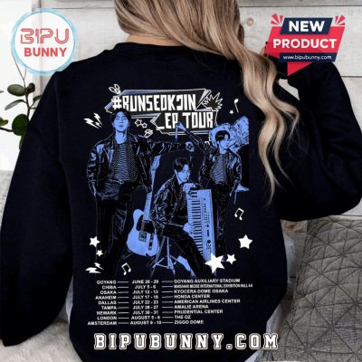 Jin RunSeokjin BTS Tour 2025 Shirt