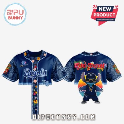 Kansas City Royals x Lilo and Stitch Baseball Jersey 2025