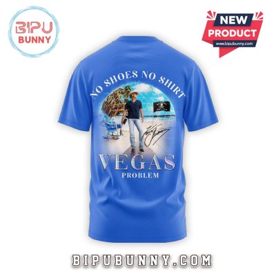 Kenny Chesney Vegas Problem Blue Shirt