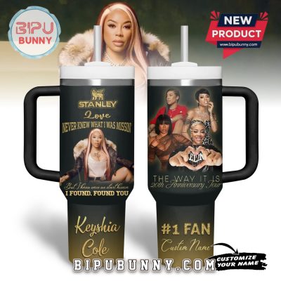 Keyshia Cole 20th Anniversary Tour Custom Stanley Cup