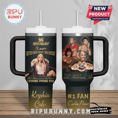 Keyshia Cole 20th Anniversary Tour Custom Stanley Cup