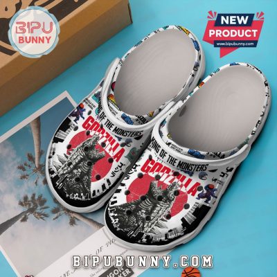 King Of The Monsters Godzilla Character Crocs Shoes