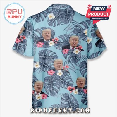 Let’s Go On Vacation With Trump Tropical Hawaiian Shirt