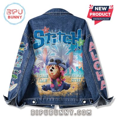 Lilo and Stitch 2025 Summer Denim Jacket