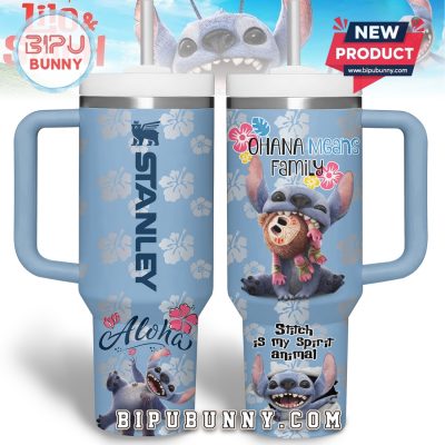 Lilo And Stitch – Stitch Is My Spirit Animal Stanley Tumbler