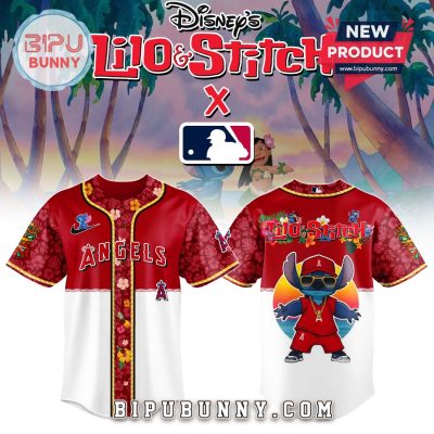 Los Angeles Angels x Lilo and Stitch Baseball Jersey 2025