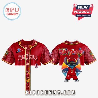 Los Angeles Angels x Lilo and Stitch Baseball Jersey 2025