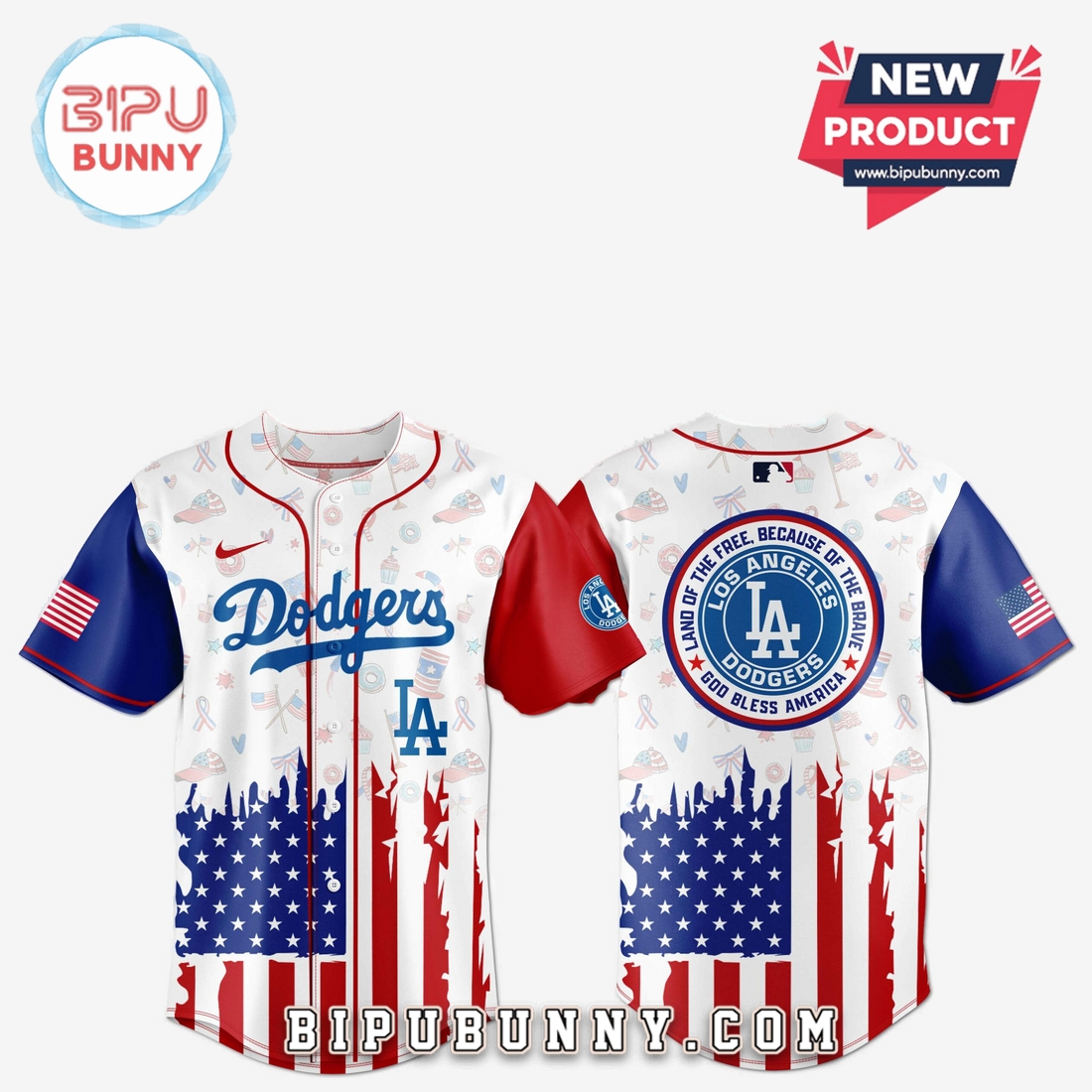 Los Angeles Dodgers Independence Day Baseball Jersey 2025 Los Angeles Dodgers Independence Day Baseball Jersey 2025