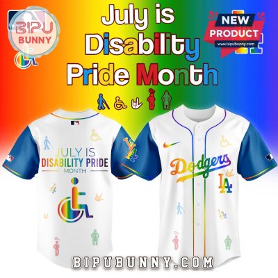 Los Angeles Dodgers x Disability Pride Month Baseball Jersey
