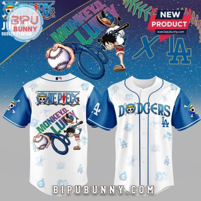 Los Angeles Dodgers x One Piece Night 2025 Baseball Jersey