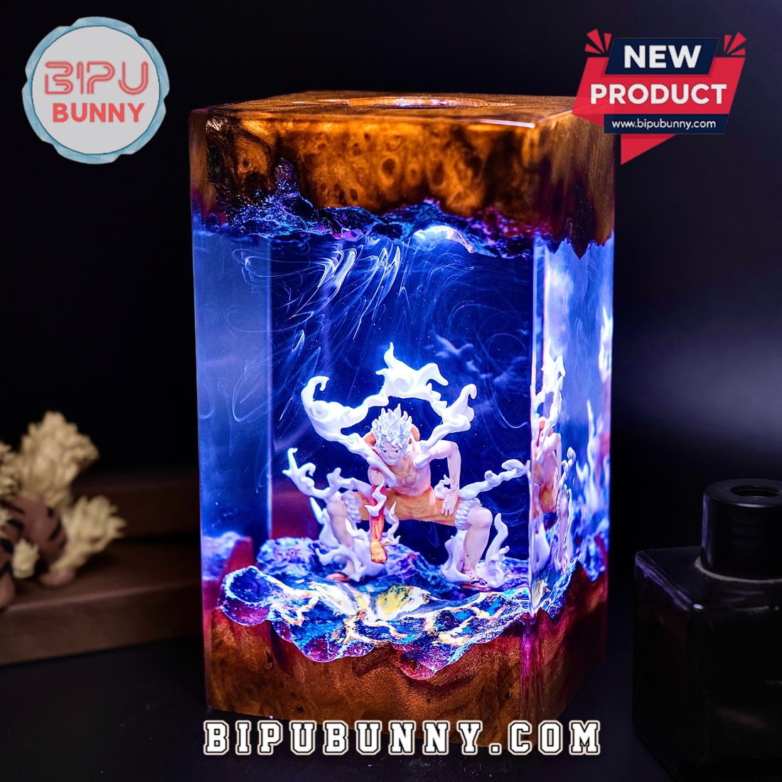 Luffy One Piece Resin Lamp Luffy One Piece Resin Lamp