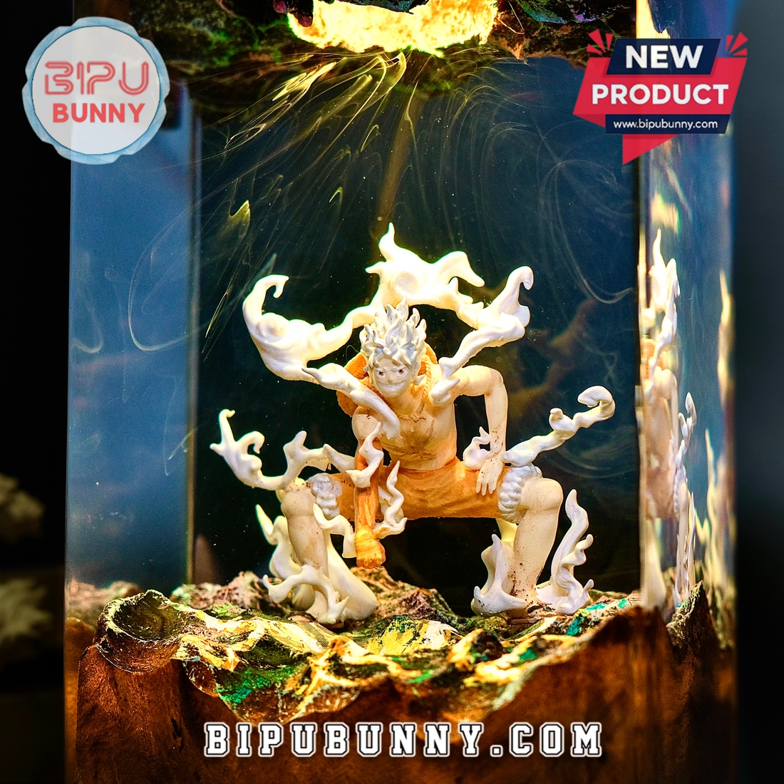 Luffy One Piece Resin Lamp Luffy One Piece Resin Lamp