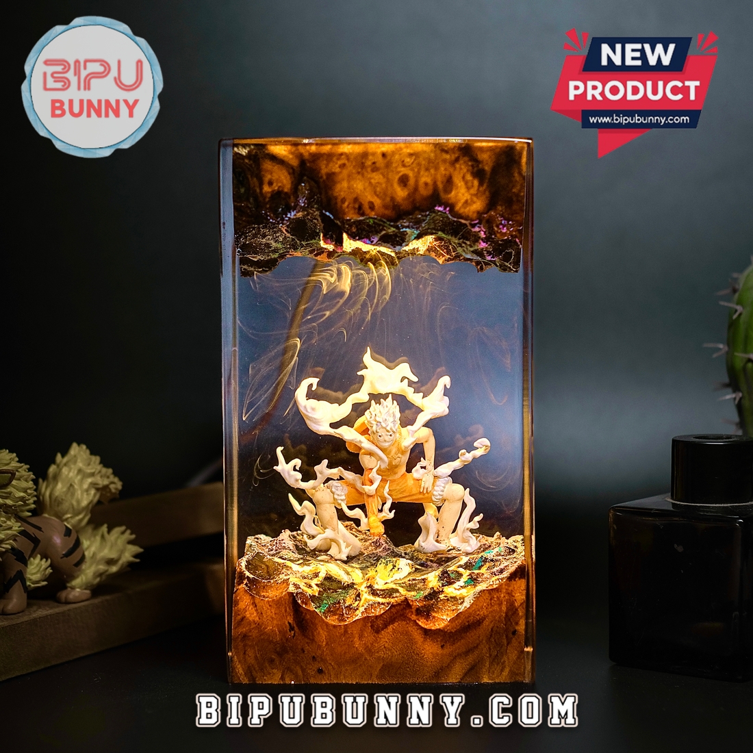 Luffy One Piece Resin Lamp Luffy One Piece Resin Lamp
