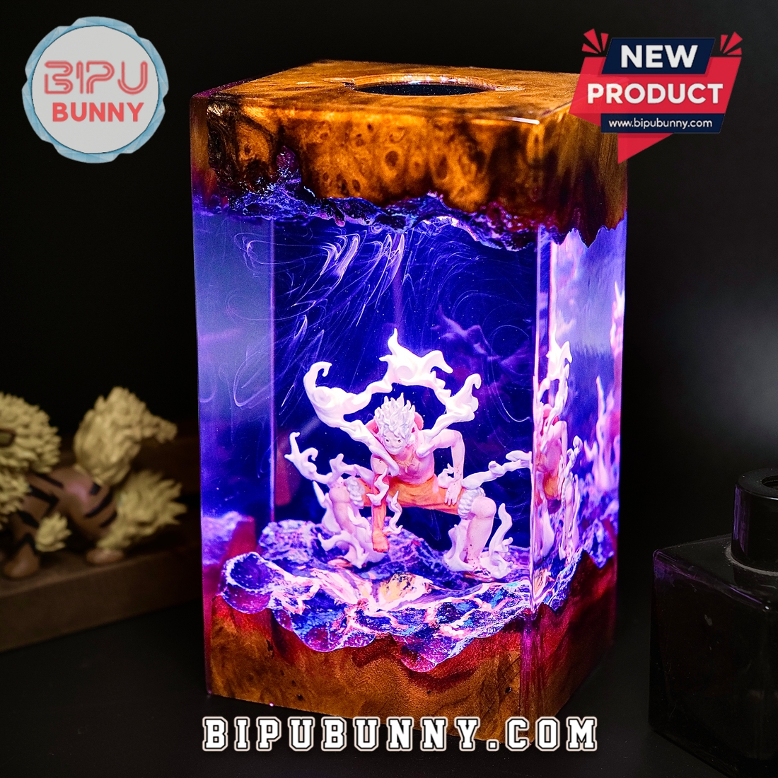 Luffy One Piece Resin Lamp Luffy One Piece Resin Lamp