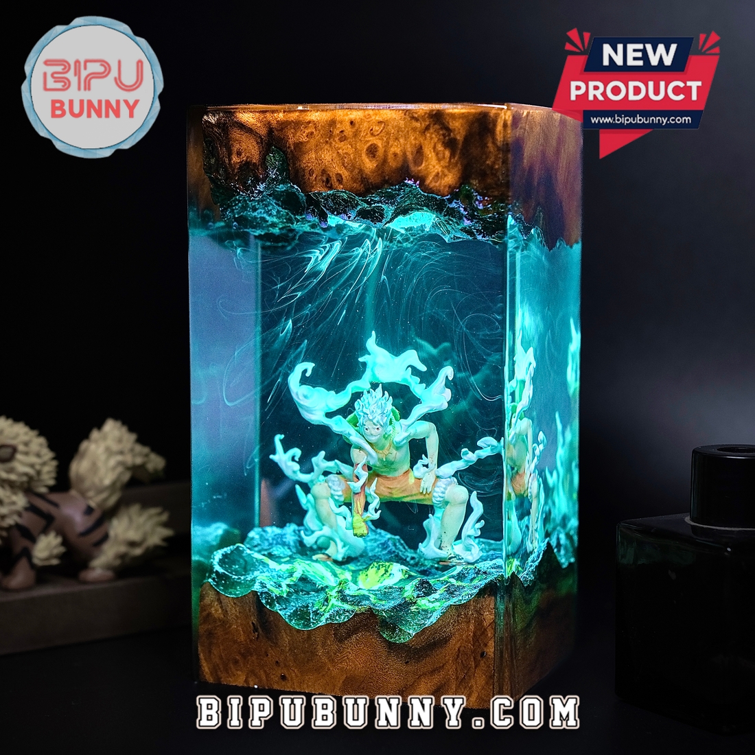 Luffy One Piece Resin Lamp Luffy One Piece Resin Lamp