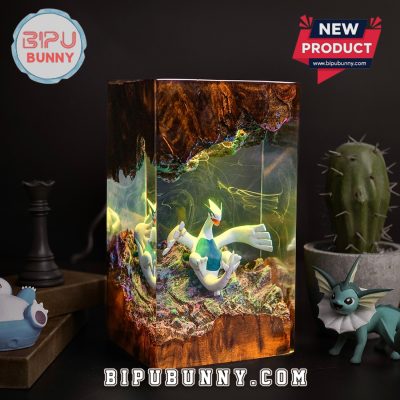 Lugia Pokemon Resin Lamp Lugia Pokemon Resin Lamp