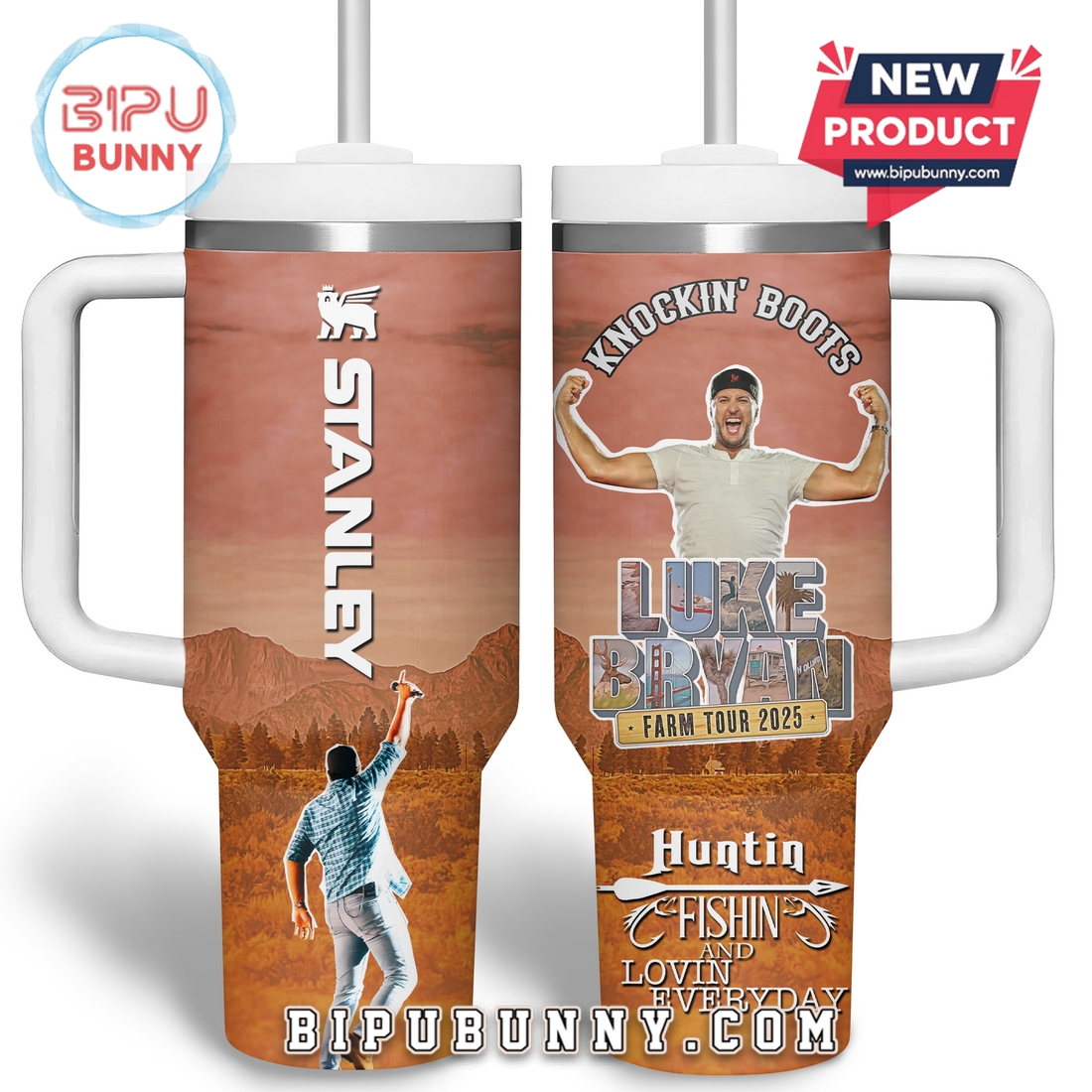 Luke Bryan Farm Tour 2025 Stanley Tumbler 40oz Luke Bryan Farm Tour 2025 Stanley Tumbler 40oz