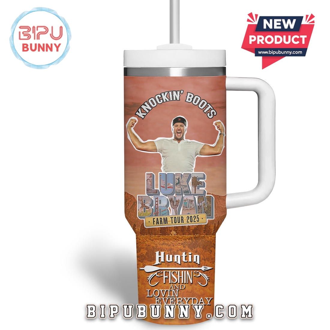 Luke Bryan Farm Tour 2025 Stanley Tumbler 40oz Luke Bryan Farm Tour 2025 Stanley Tumbler 40oz