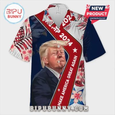 Make America Great Again – US Election Tropical Hawaiian Aloha Shirt