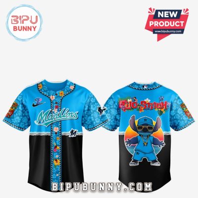 Miami Marlins x Lilo and Stitch Baseball Jersey 2025