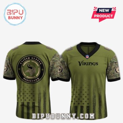 Minnesota Vikings NFL x Independence Day Baseball Jersey
