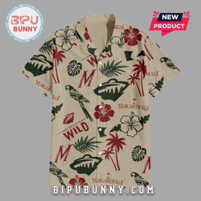 Minnesota Wild x Margaritaville New Hawaiian Shirt