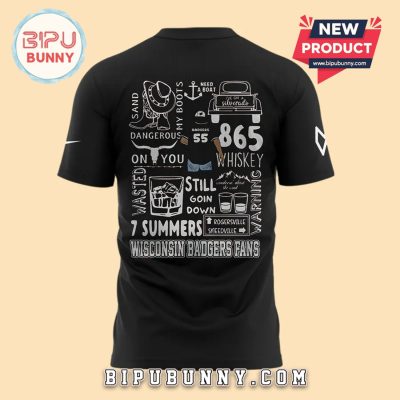 Morgan Wallen x Wisconsin Football Black Hoodie