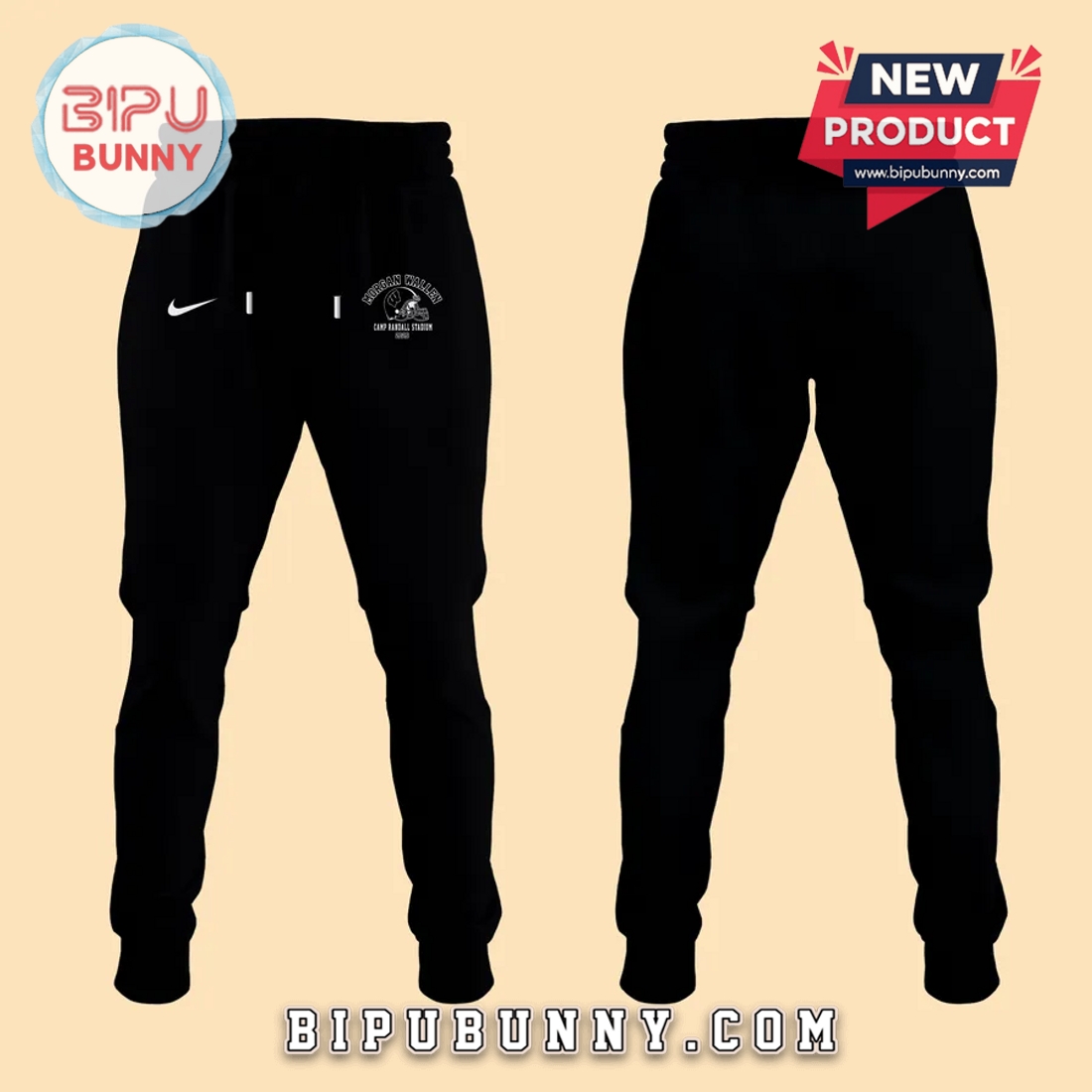 Morgan Wallen x Wisconsin Football Black Hoodie And Pants Morgan Wallen x Wisconsin Football Black Hoodie And Pants