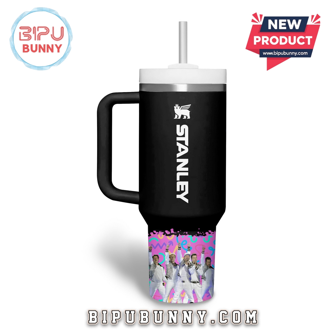 New Kids On The Block – NKOTB Stanley Tumbler 40oz New Kids On The Block – NKOTB Stanley Tumbler 40oz
