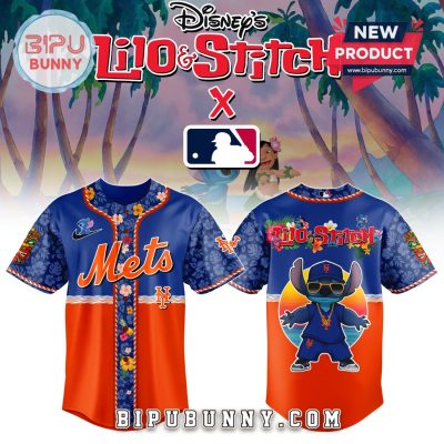 New York Mets x Lilo and Stitch Baseball Jersey 2025