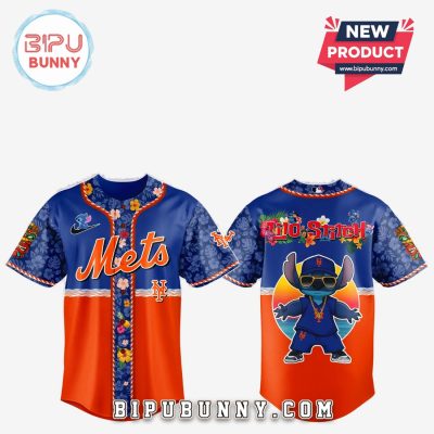 New York Mets x Lilo and Stitch Baseball Jersey 2025