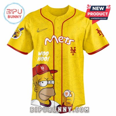 New York Mets x The Simpsons Limited Edition Baseball Jersey