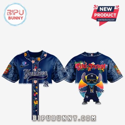 New York Yankees x Lilo and Stitch Baseball Jersey 2025