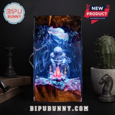 Onion Knight Dark Soul Resin Lamp