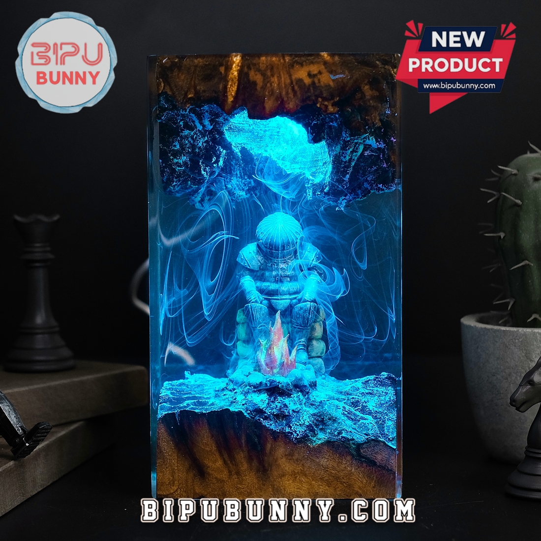 Onion Knight Dark Soul Resin Lamp Onion Knight Dark Soul Resin Lamp