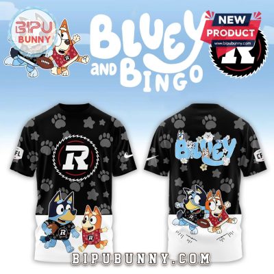 Ottawa Redblacks CFL x Bluey and Bingo 2025 Hoodie