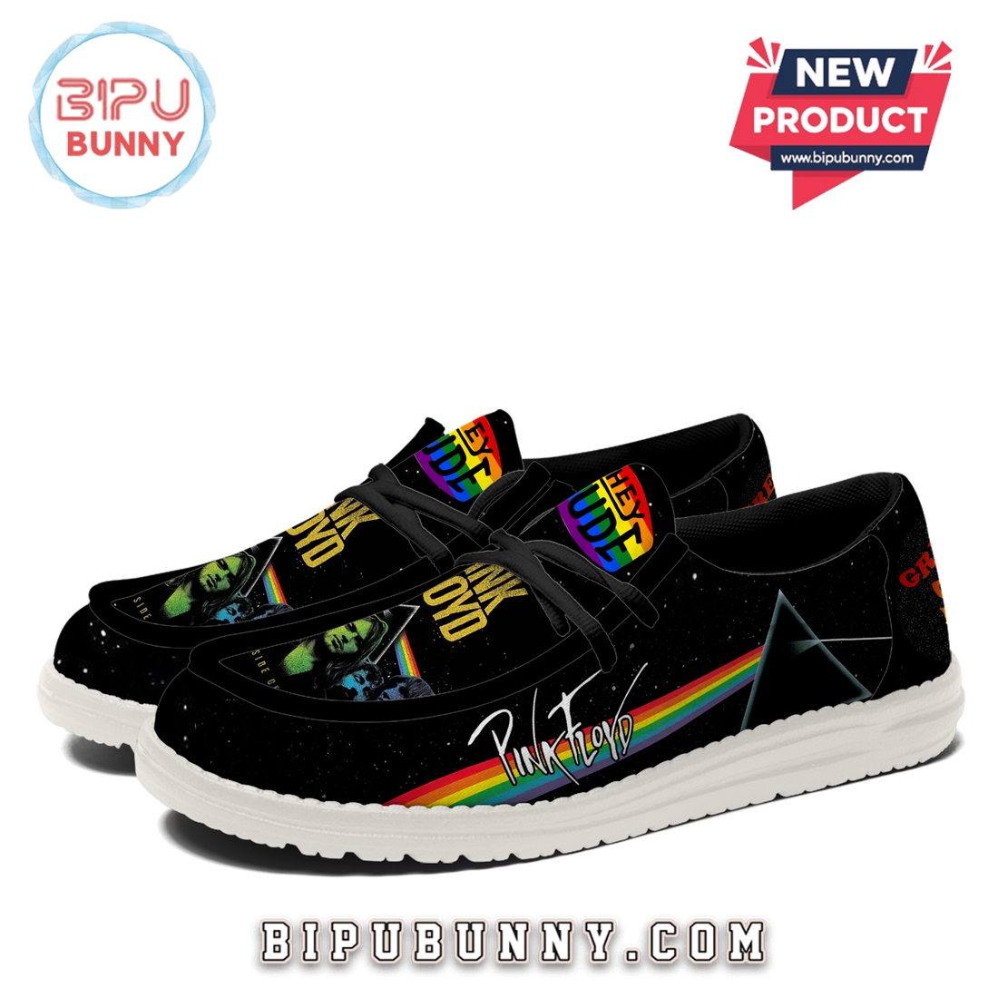 Pink Floyd Dark Side Of The Moon Loafer Shoes Pink Floyd Dark Side Of The Moon Loafer Shoes