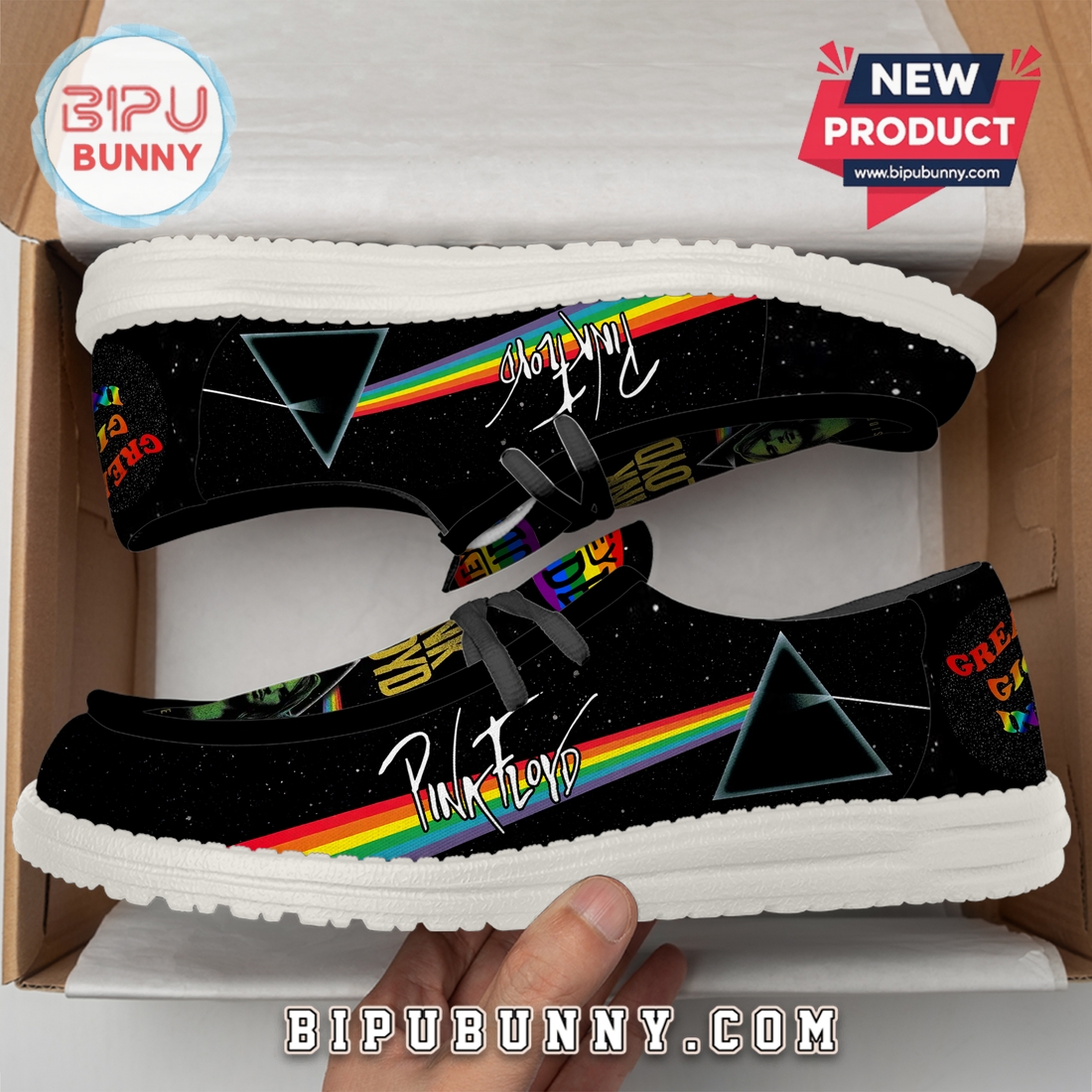 Pink Floyd Dark Side Of The Moon Loafer Shoes Pink Floyd Dark Side Of The Moon Loafer Shoes