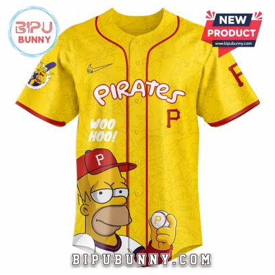 Pittsburgh Pirates x The Simpsons Limited Edition Baseball Jersey
