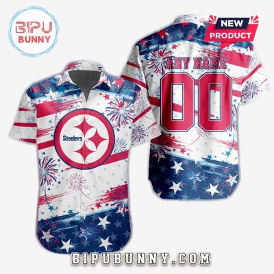 Pittsburgh Steelers 2025 Independence Day 4th Of July Hawaiian Shirt