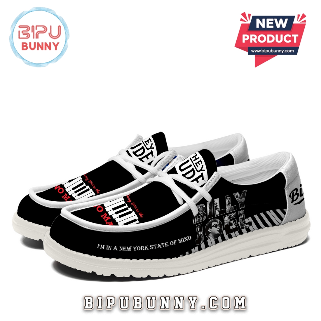 Premium Billy Joel – Piano Man Loafer Shoes Premium Billy Joel – Piano Man Loafer Shoes