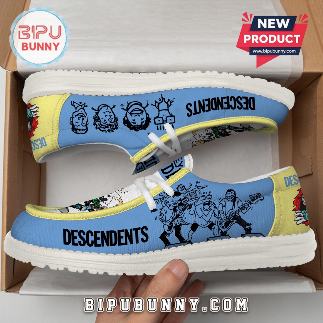 Premium Descendents Rock Band Loafer Shoes Premium Descendents Rock Band Loafer Shoes
