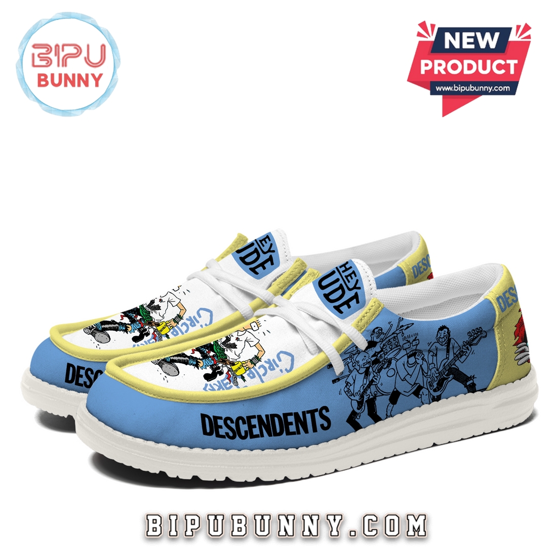 Premium Descendents Rock Band Loafer Shoes Premium Descendents Rock Band Loafer Shoes