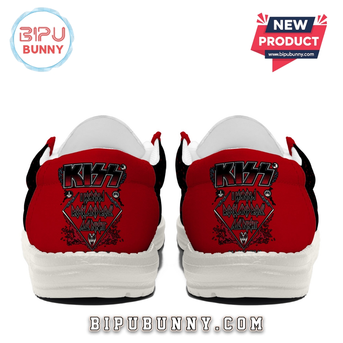 Premium Destroyer Kiss Band Loafer Shoes Premium Destroyer Kiss Band Loafer Shoes